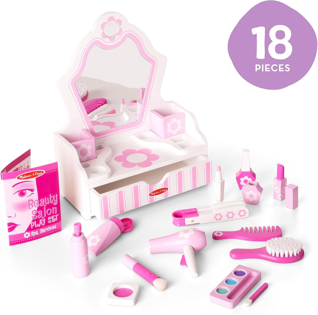 Melissa & Doug Schminktischspielset | Fantasiespiel | Spielset | 3+ | Geschenk für Jungen oder Mädch