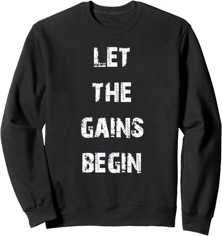 Funny Gym Bodybuilder Workout Sweatshirt