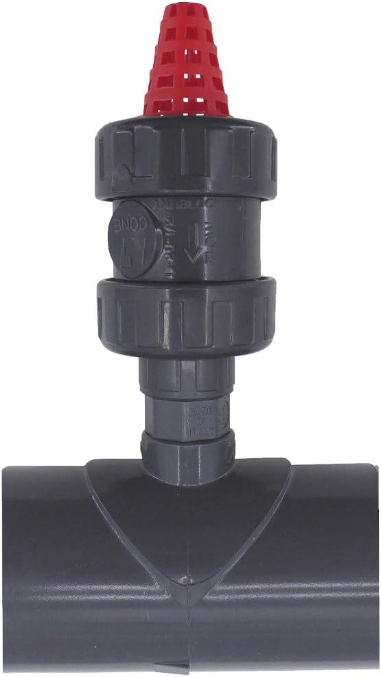well2wellness® Solarabsorber Belüftungsset für PVC-Verrohrung Ø50mm