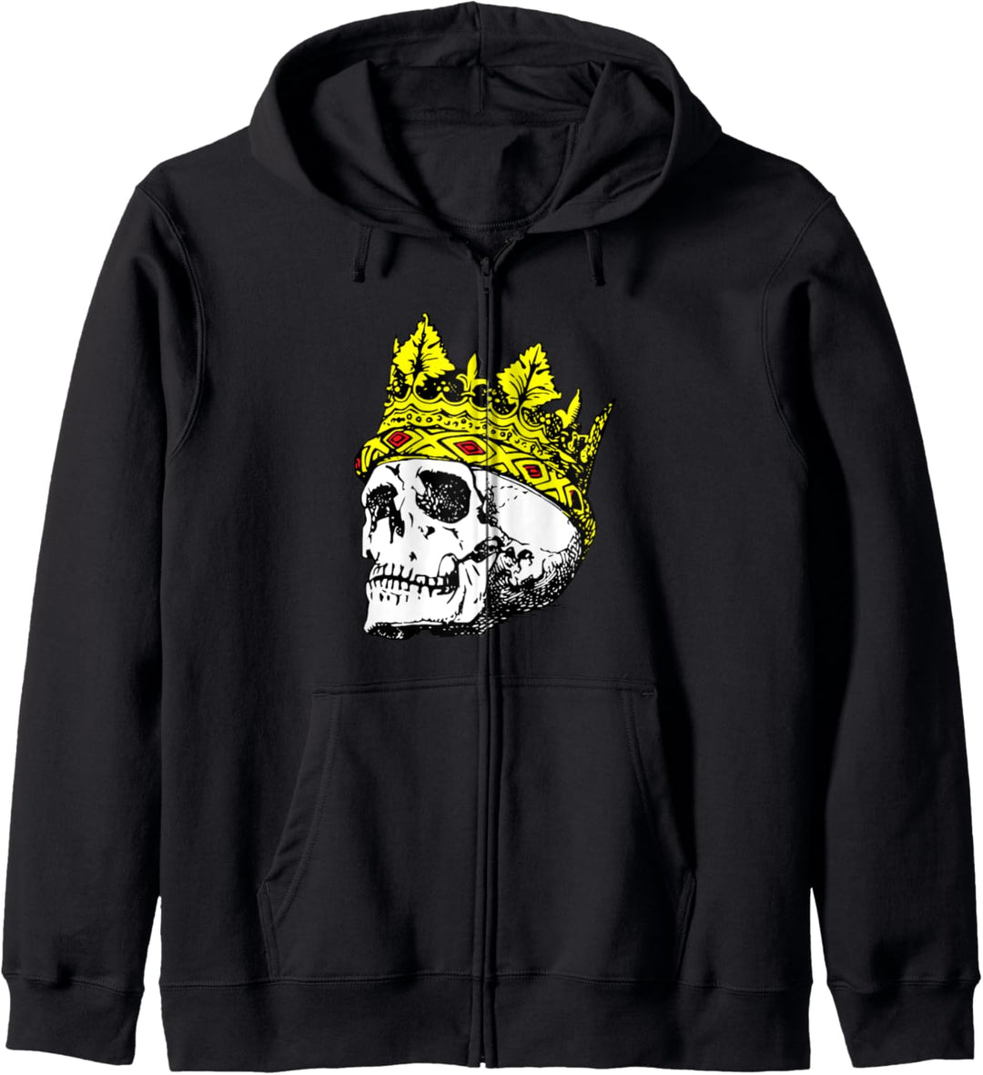 Totenschädel-König Kapuzenjacke