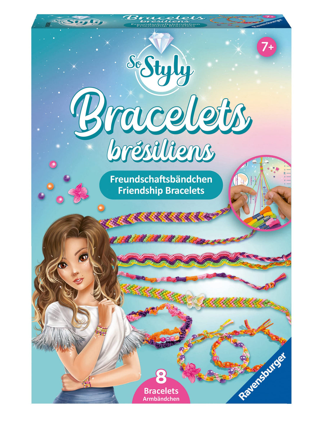 Ravensburger 18376 - Bracelets Bresiliens, Freundschaftsbändchen