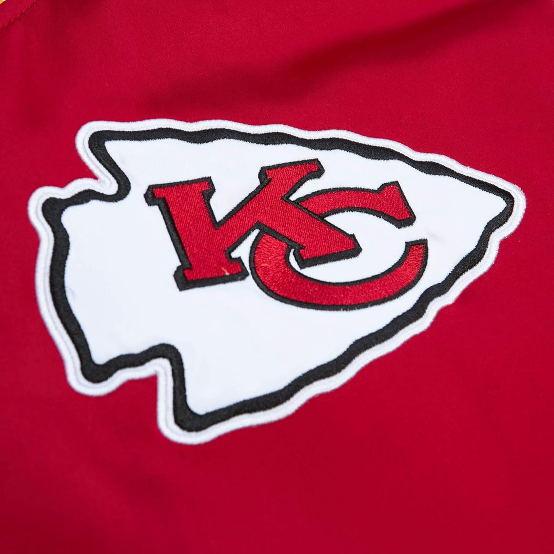 Mitchell & Ness NFL Heavyweight Satin Jacket - NFL XL Kansas City Chiefs, Rot, XL Kansas City Chiefs