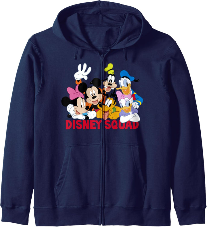 Disney Mickey And Friends Disney Squad Group Shot Kapuzenjacke