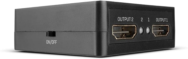 LINDY 2 Port HDMI 18G Splitter, Compact, 025.38358