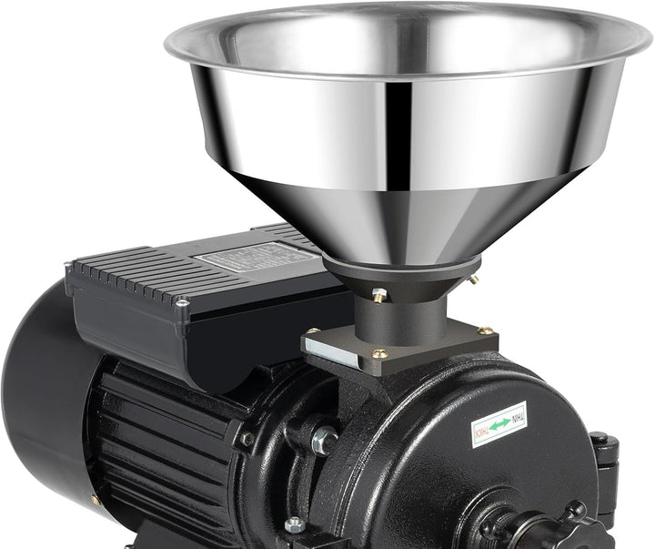 Elektrische Getreidemühle 2200W Vec 1 Edelstahl Trichter