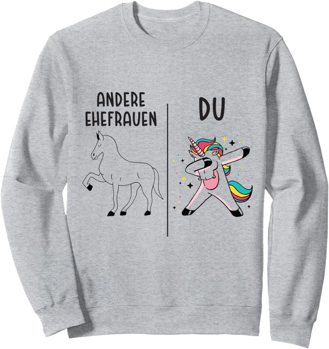 Beste Ehefrau Spruch Lustiger Spruch Grafik Sweatshirt