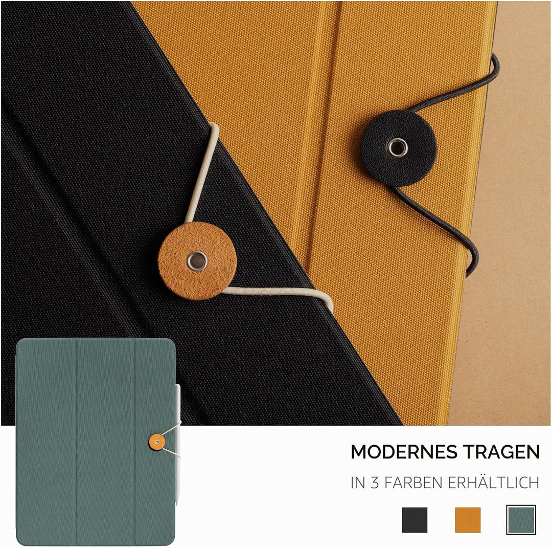 Native Union W.F.A iPad Folio - Minimalistischer und Faltbarer iPad-Ständer samt Hülle aus recycelte