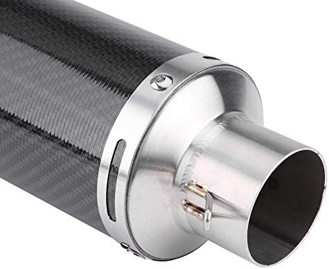 Motorrad Auspuff Mit Abe-Für Akrapovic Auspuff-Motorrad Schalldämpfer Kohlefaser Auspuffendrohr 51Mm