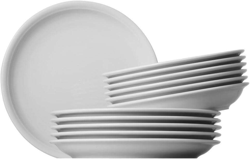 Thomas 11400-800001-18339 Trend Tafel Set 12-teilig, weiss