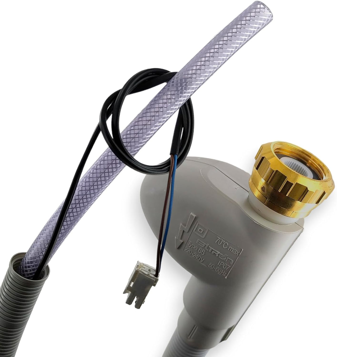DL-pro Zulaufschlauch 1,77m für Whirlpool Bauknecht Ignis 481253029403 Aquastop Schlauch für Geschir