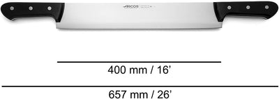 Arcos Serie Universal - Käsemesser - Klinge Nitrum Edelstahl 400 mm - HandGriff Polyoxymethylen (POM