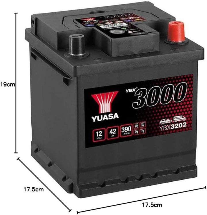 YUASA ybx3202 SMF Starter Akku