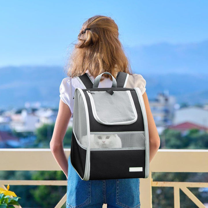 BORDEAG Katzenrucksack Hunderucksack, Katzen Rucksack, Hunderucksack Haustierrucksack, Katzen Transp