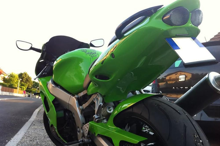 aVDB-moto LED-Bremslicht mit integriertem Blinker kompatibel mit Kawasaki ZR7, ZX6R, ZX9R, 1998 (Get