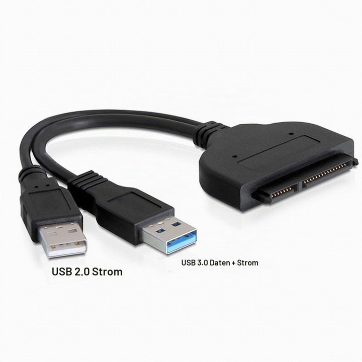 chenyang USB 3.0 12 + 6pin SSD HDD USB 3.0 Konvertierungskabel SATA 22Pin Festplattenlaufwerk für A1