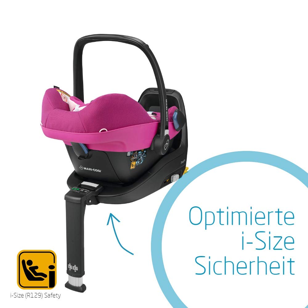 Maxi-Cosi Pebble Plus i-Size Babyschale, Gruppe 0+ Autositz für Babys, inkl. Sitzverkleinerer, nutzb