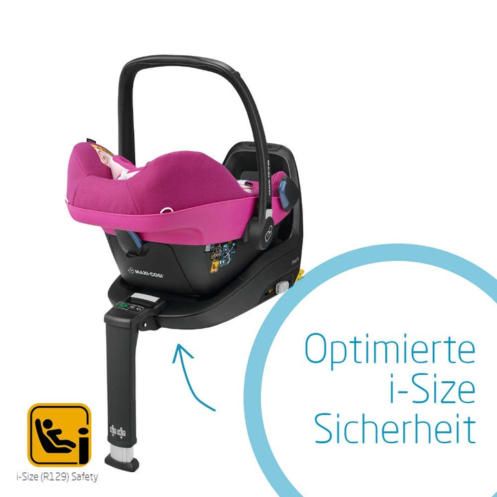 Maxi-Cosi Pebble Plus i-Size Babyschale, Gruppe 0+ Autositz für Babys, inkl. Sitzverkleinerer, nutzb