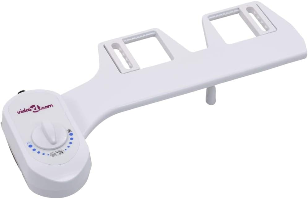 Tidyard Toilettensitz-Aufsatz Bidet-Aufsatz für Toilettensitz Einzeldüse,Bidet-Sprühgerät Mit selbst
