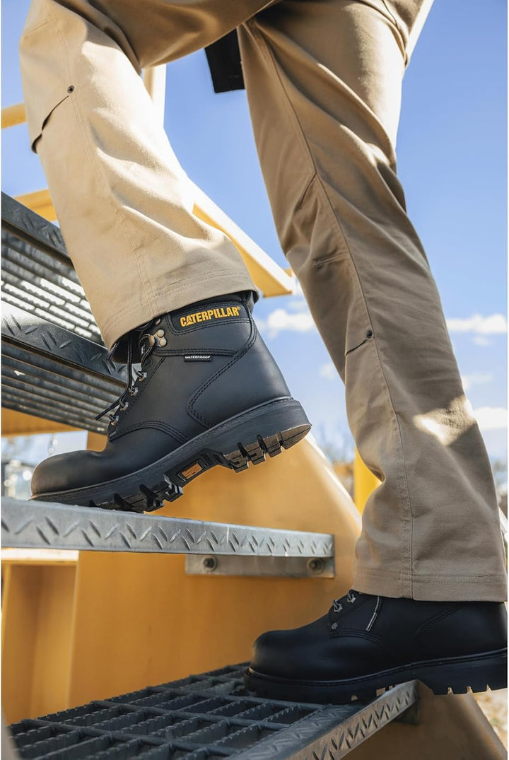 Caterpillar Men's 2nd Shift 6" Plain Soft-Toe Work Boot