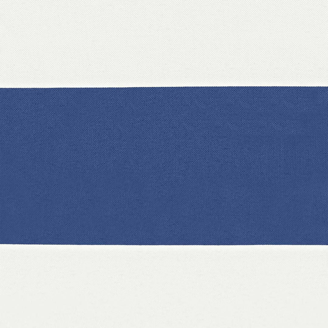 vidaXL Sonnensegel Blau und Weiss 2 x 2 m 100% Polyester Oxford, Balkon-Überdachung, stylische Outdo