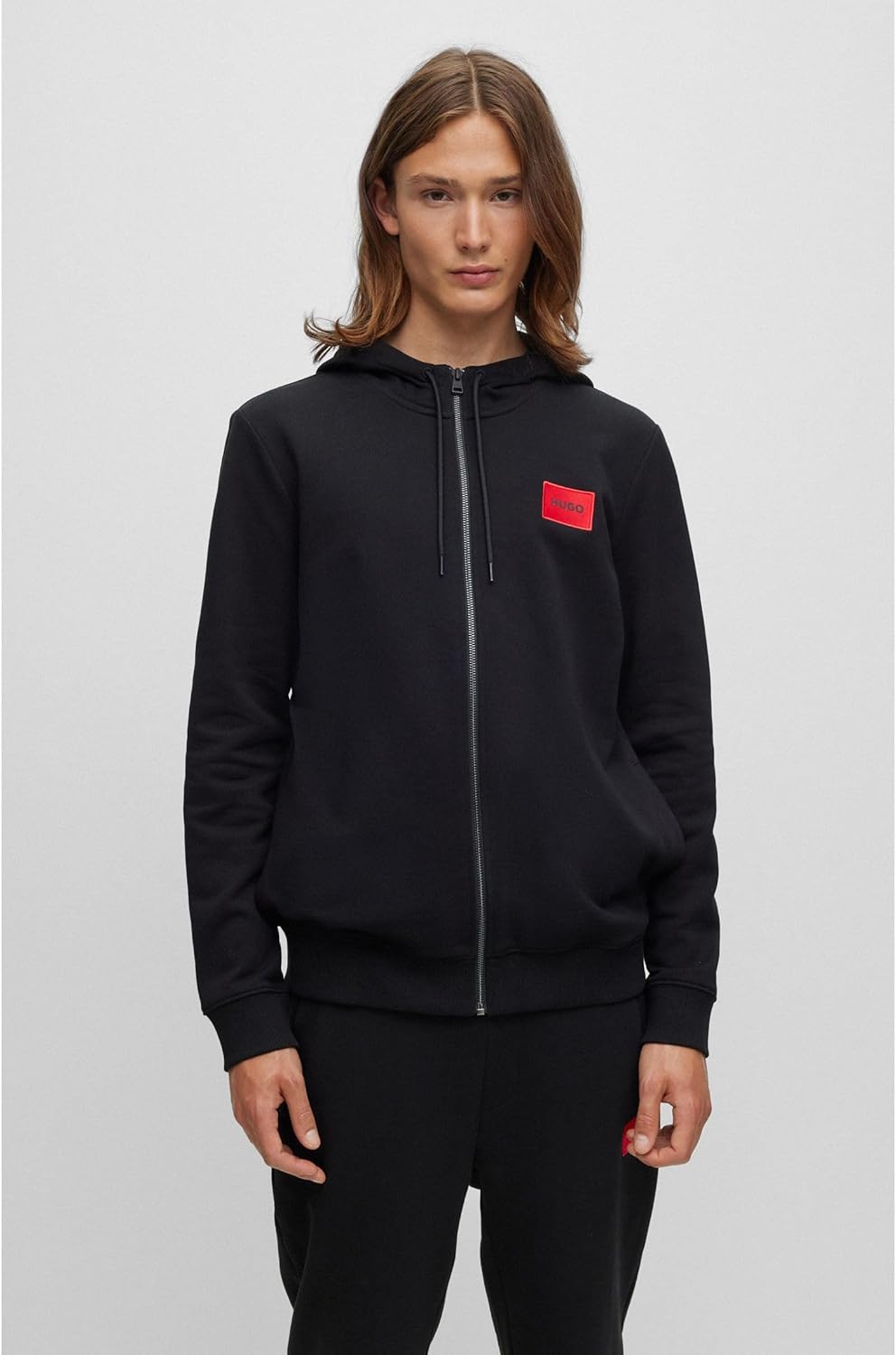 Hugo Herren Daple212 Sweatshirt (1er Pack) XL Black1, XL Black1