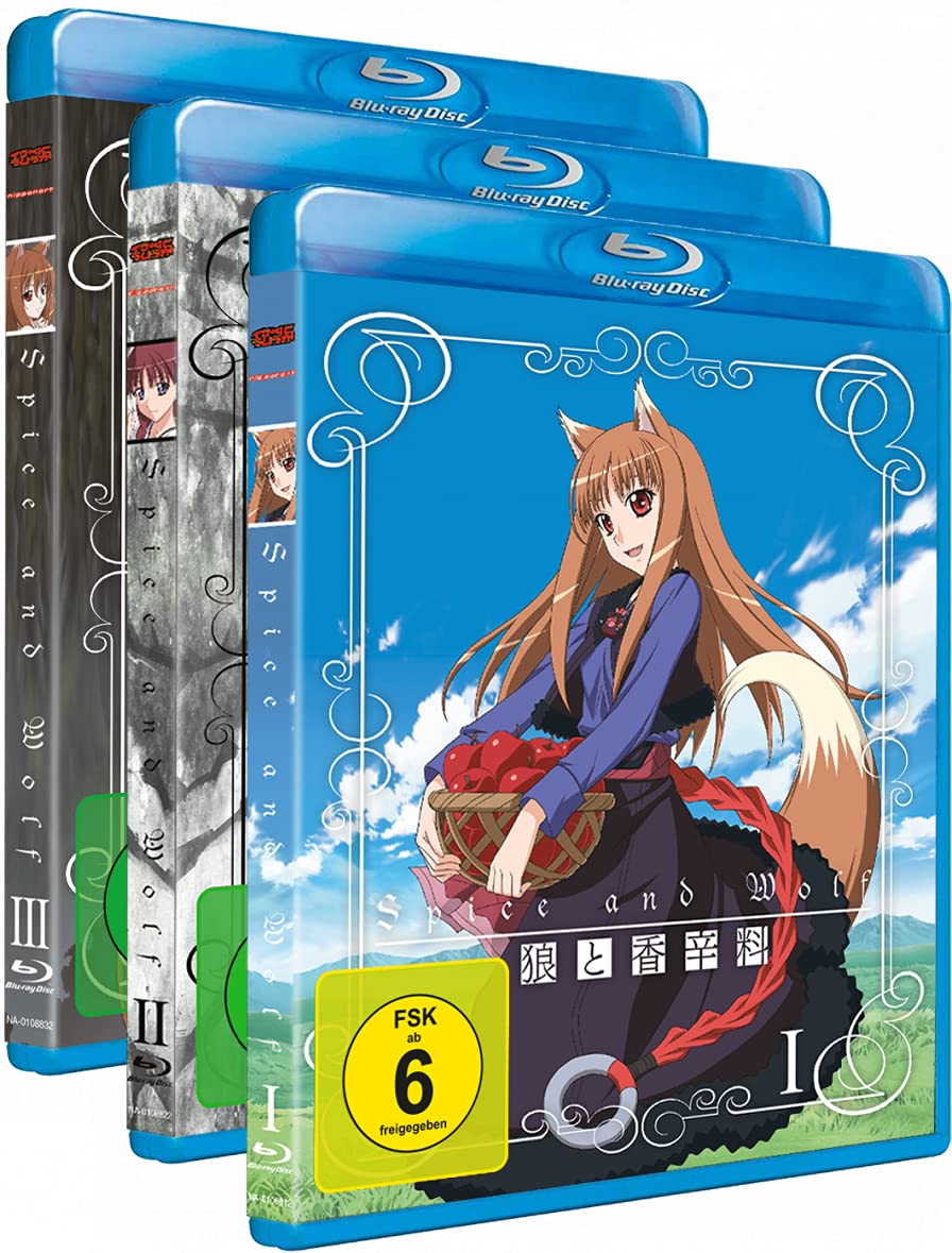 Spice & Wolf - Staffel 1 - Gesamtausgabe - Bundle - Vol.1-3 - [Blu-ray], Blu-ray