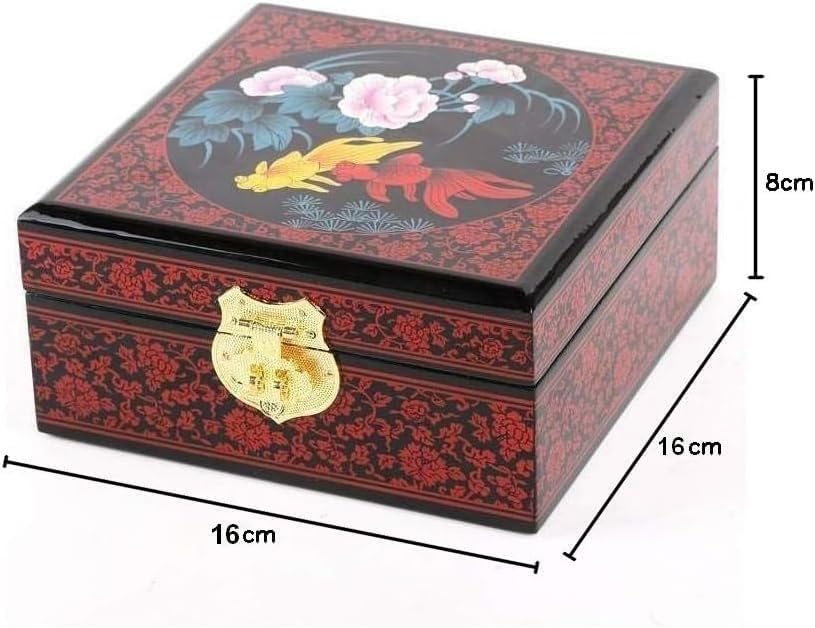 Lachineuse schmuckbox, Holz, Fortune mehrfarbig, Non applicable