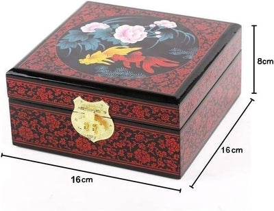 Lachineuse schmuckbox, Holz, Fortune mehrfarbig, Non applicable