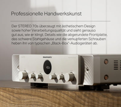 Marantz Stereo 70s – 75 W + 75 W Stereo HDMI – Schwarz