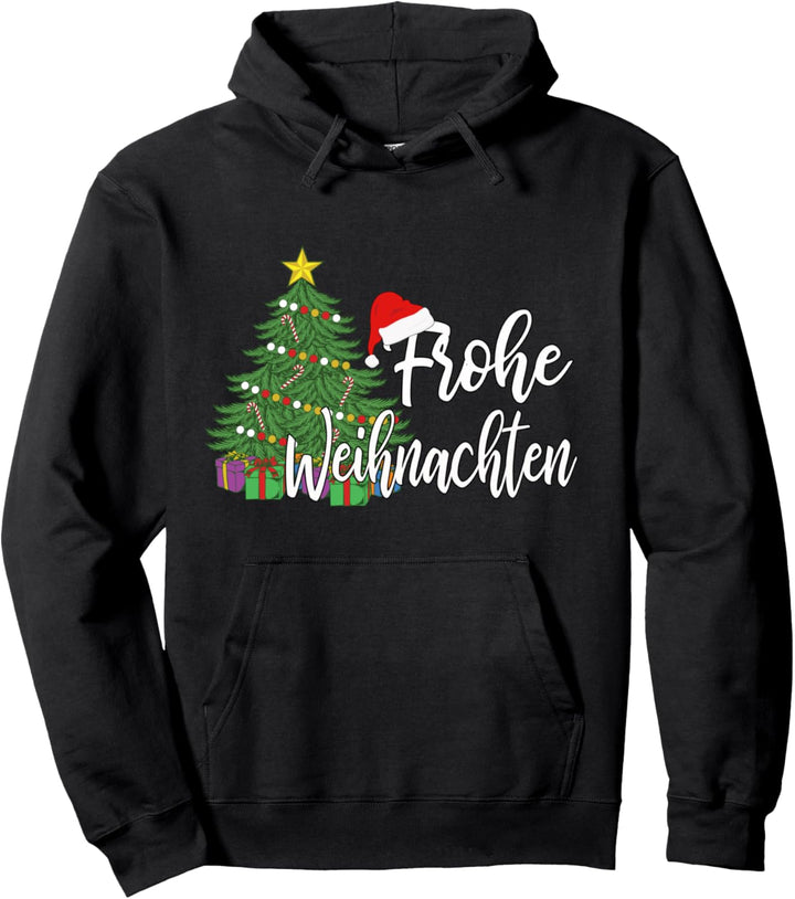 Geschenk Für Die Familie Merry Christmas Frohe Weihnachten Pullover Hoodie