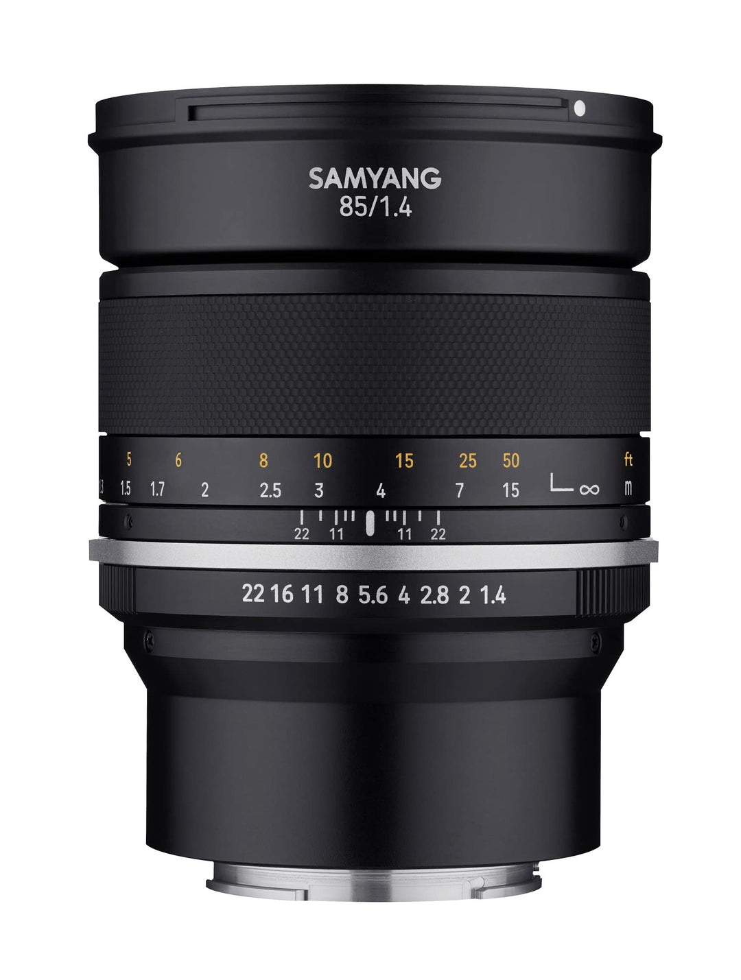 Samyang MF 85mm F1,4 MK2 MFT– Porträt Objektiv manueller Fokus Festbrennweite MFT Mount, 2. Generati