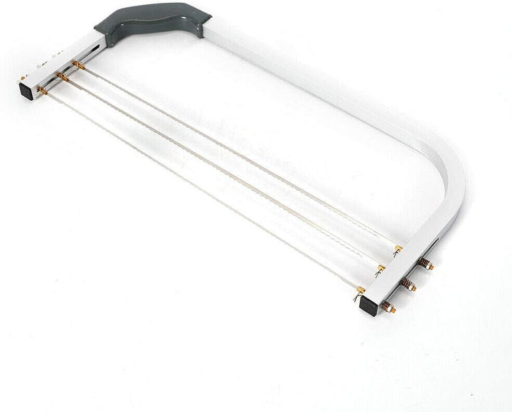 Kuchenschneider Leveler 3-Draht Höhenverstellbar 1-9cm 304 Edelstahl Spülmaschinenfest Für Konditore