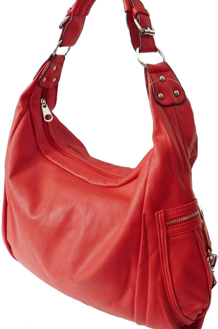 Sunny Girl 'Linda' 0259 grosse Damen Tasche, Schultertasche in 6 Farben 37x30x17