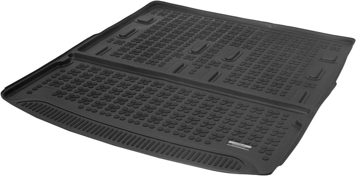 AZUGA Gummi Kofferraumwanne Premium Antirutsch passend für VW Caddy Maxi ab 11/2020/Ford Grand Tourn