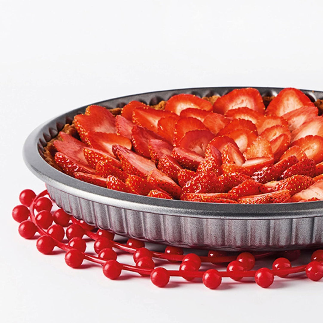 Mastrad Blindback-Kette für Tortenboden 1,25m - Silikon Kuchen - zum Backen/Blindbacken/Baking von K