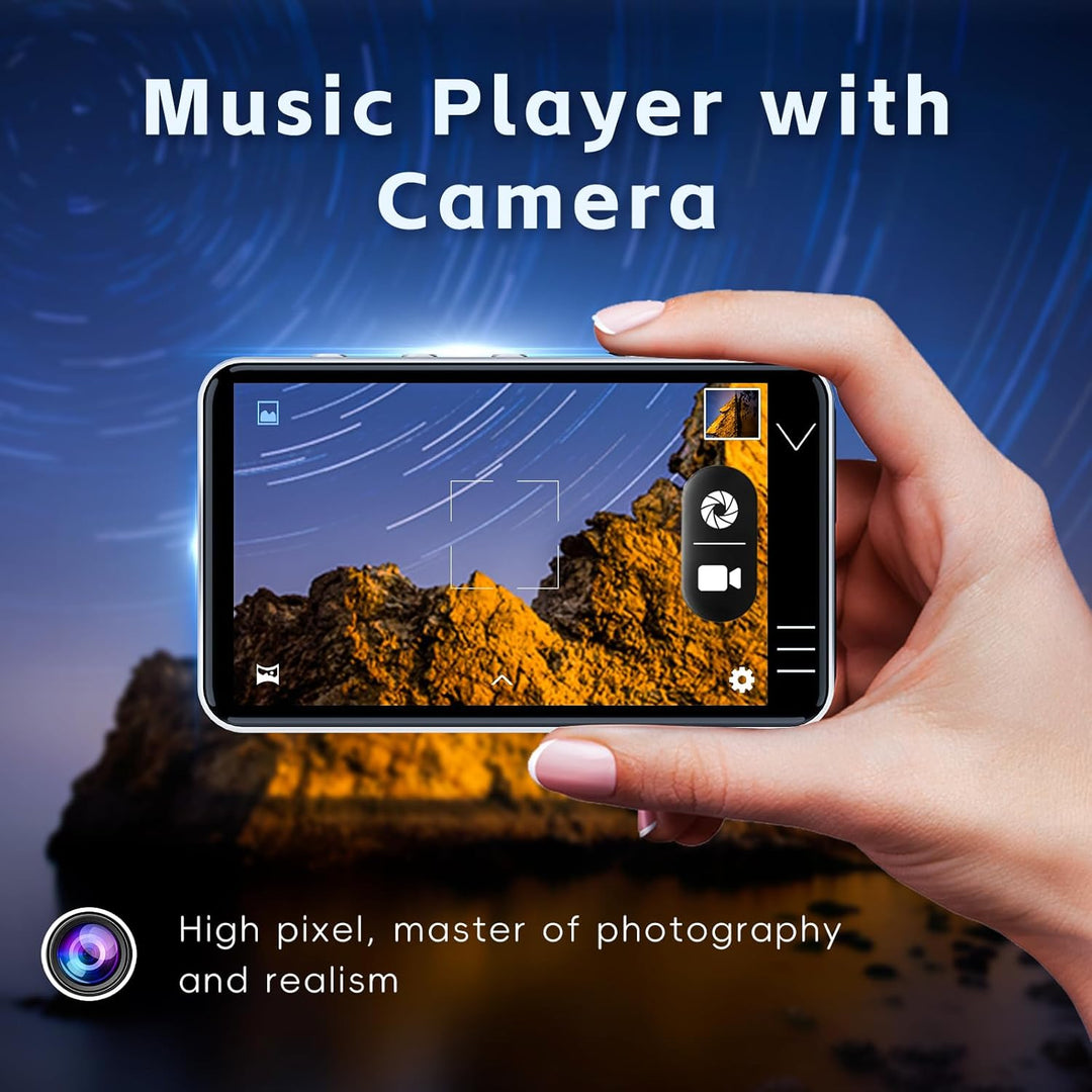 HIFI WALKER G7 MP3 Player with Bluetooth and WiFi- MP3 Player with Spotify and Camera, Android MP3 P