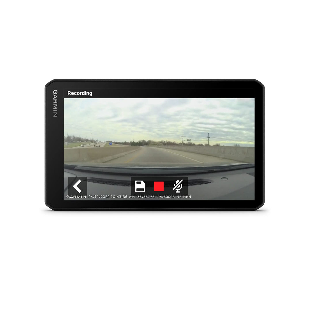 Garmin DriveCam 76 – Navigationsgerät mit integrierter Dashcam, Kollisionswarner und Spurhalteassist