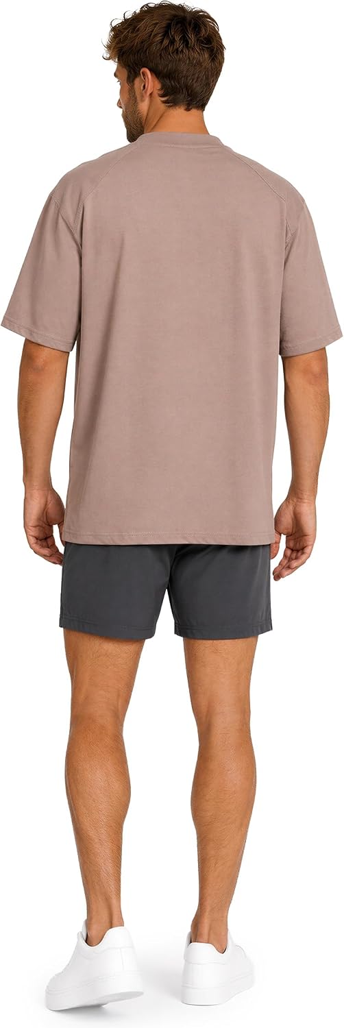 Modernes Oversized T-Shirt für Herren - Stylisches Basic mit Rundhalsausschnitt & Kurzen Ärmeln | An