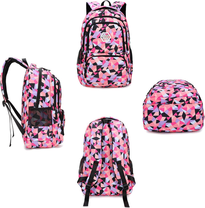 Schulrucksack Jungen Mädchen Rucksack Teenager: Schultaschen Sets mit Lunchpaket Federmäppchen Schul