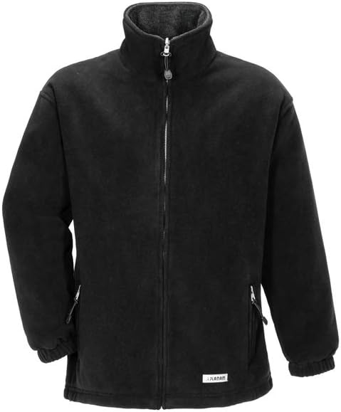 Grösse XXXL Herren Planam Outdoor Fleece Stream Fleecejacke schwarz anthrazit Modell 0346 Schwarz/An