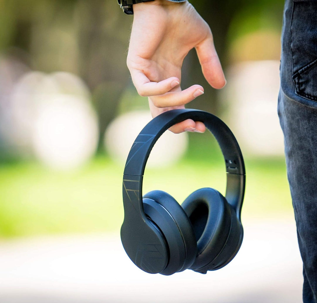PowerLocus P6 Bluetooth Kopfhörer Over Ear, Over Ear Kopfhörer Kabellos mit Super Bass, 40Std. Spiel