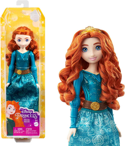 Disney Princess HPG74 - 13 Prinzessinnen-Modepuppen mit Glitzerkleidung und Accessoires, inspiriert