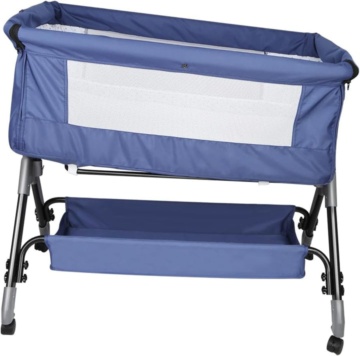 LANTUS Baby Beistellbett,Kompatibel mit verschiedenen Betten, Einfach zu Montieren und Transportiere