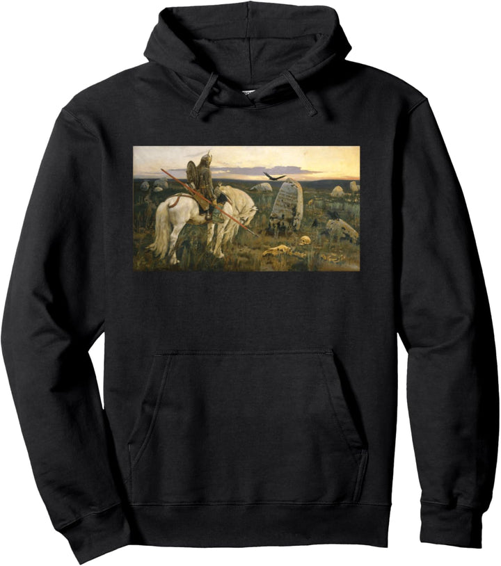 Ritter am Scheideweg von Viktor Vasnetsov Pullover Hoodie