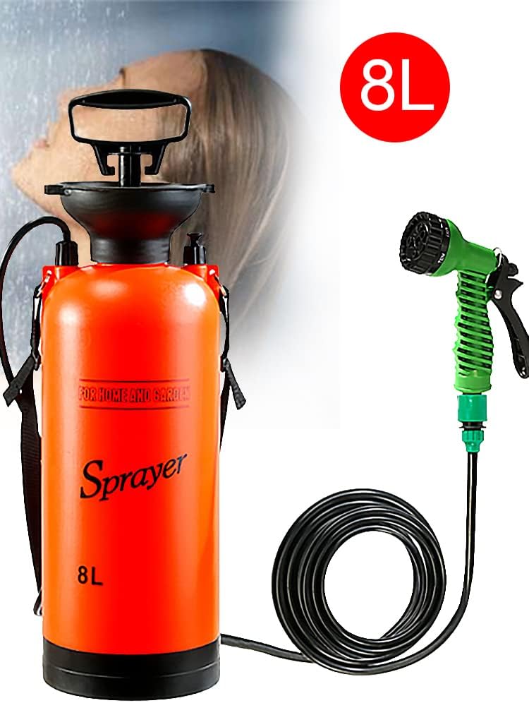 Tragbare Outdoor Camping Dusche Outdoor-Duschdüse Multifunktions Badesprüher Haustier-Badewanne Mit