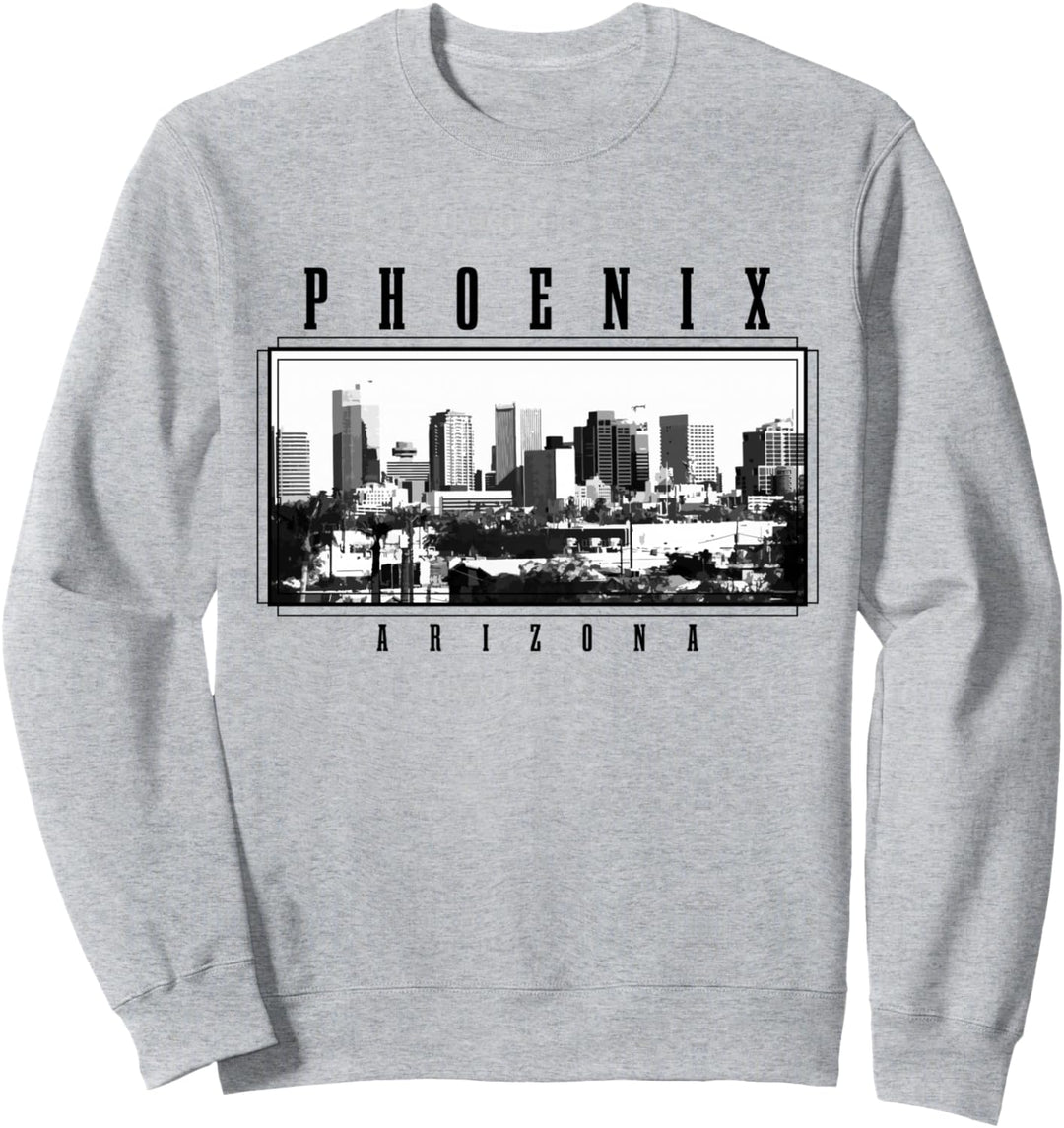 Phoenix Arizona Vintage Skyline USA Amerika Souvenir Sweatshirt