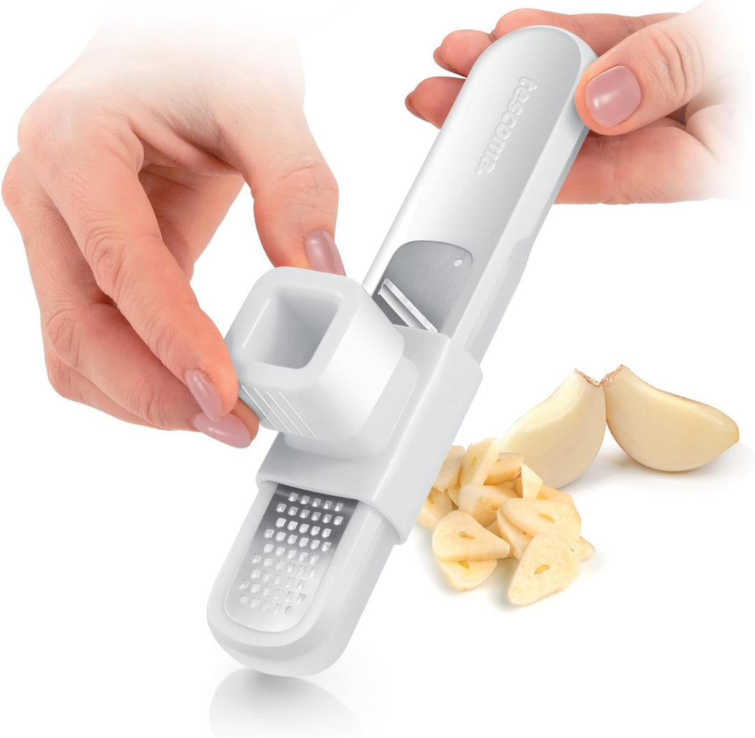 Tescoma Ingwer und Knoblauchhobel Handy X-sharp, mit Siebboden
