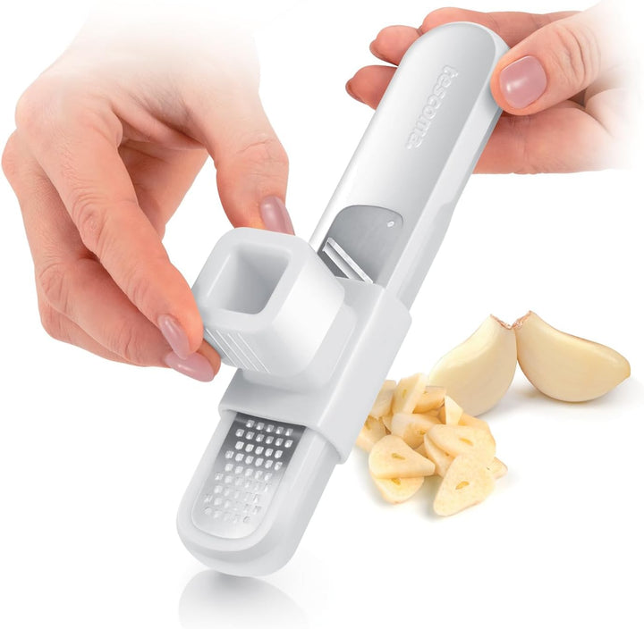 Tescoma Ingwer und Knoblauchhobel Handy X-sharp, mit Siebboden