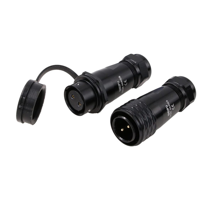 SZRMCC SA20 Luftfahrtstecker 2-Polig In-Linie Aviation Steckverbinder Wasserdicht IP67 SA2010 Stecke