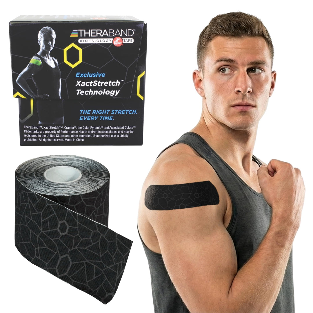 Thera-Band Kinesiologisches Tape Kinesiology Tape Rolle 5m x 5cm Mehrfarbig, OneSize